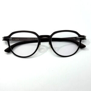 ic! Berlin Eyeglass Frame Reiko IC5179-D 049 Matte Sandblasted Rhodium 49-21-145
